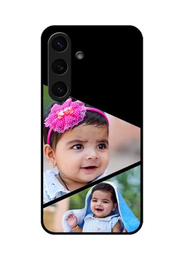 Galaxy S25 Plus 5G Custom Glass Phone CaseSemi Cut Design