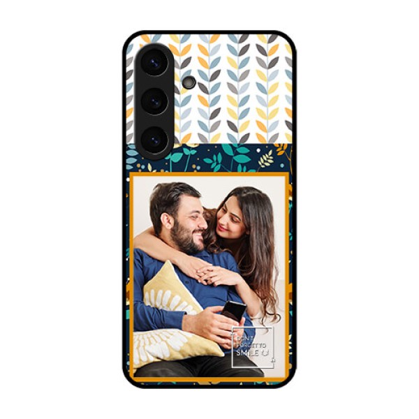 Galaxy S25 Plus 5G Custom Glass Phone CasePattern Design