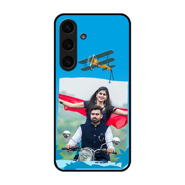 Galaxy S25 Plus 5G Custom Glass Phone CaseTraveller Design