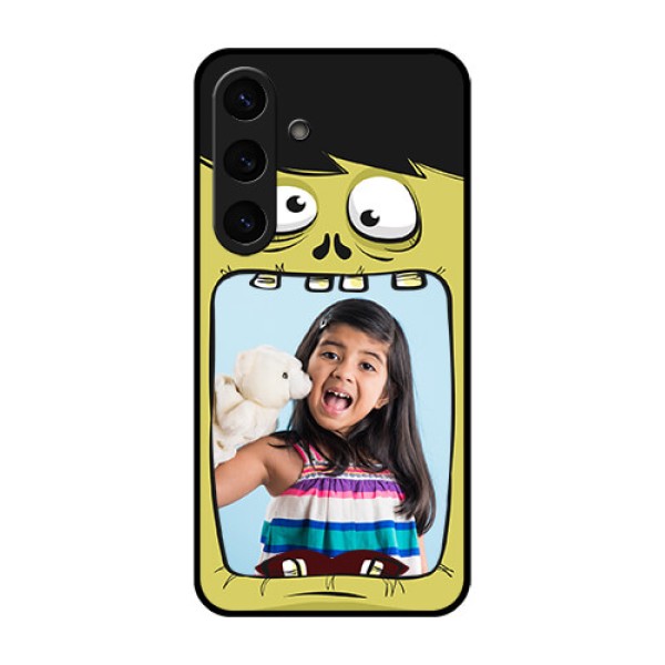 Galaxy S25 Plus 5G Custom Glass Phone CaseCartoon Monster Back Case Design Galaxy S25 Plus 5G Custom Glass Phone CaseCartoon Monster Back Case Design