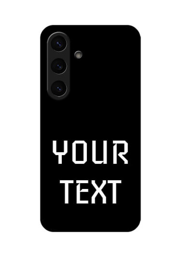Galaxy S25 Plus 5G Custom Glass Phone CaseYour Name Design