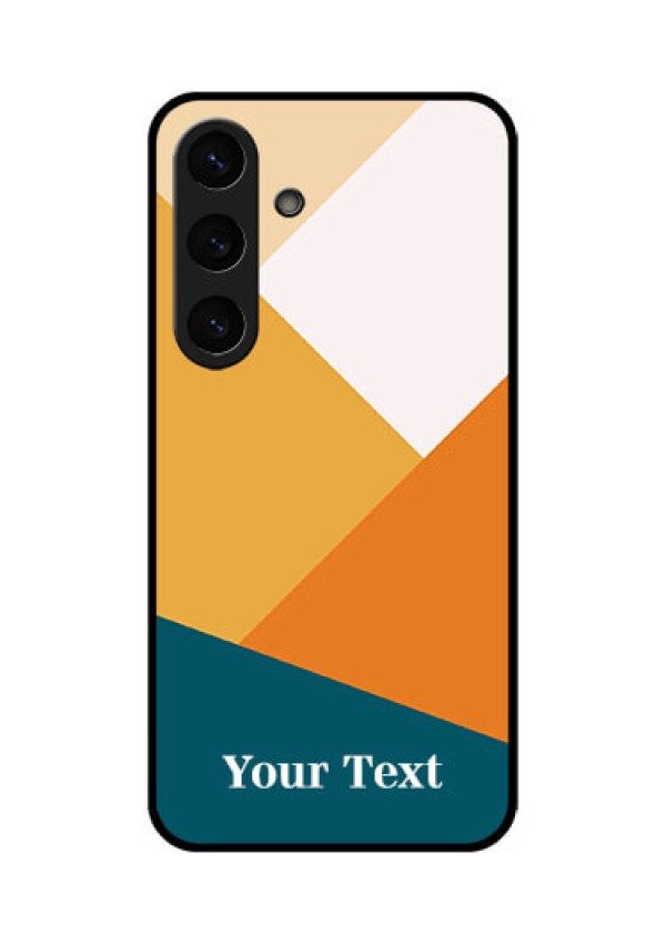 Galaxy S25 Plus 5G Custom Glass Phone CaseStacked Multi - Colour Design