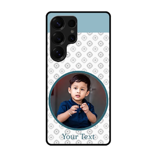 Galaxy S25 Ultra 5G Custom Glass Phone CasePremium Cover Design