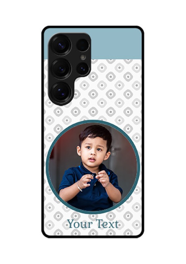Galaxy S25 Ultra 5G Custom Glass Phone CasePremium Cover Design