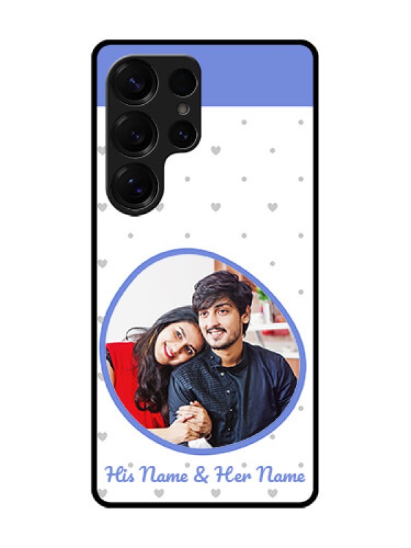 Custom Galaxy S25 Ultra 5G Custom Glass Phone CasePremium Mobile Case Design