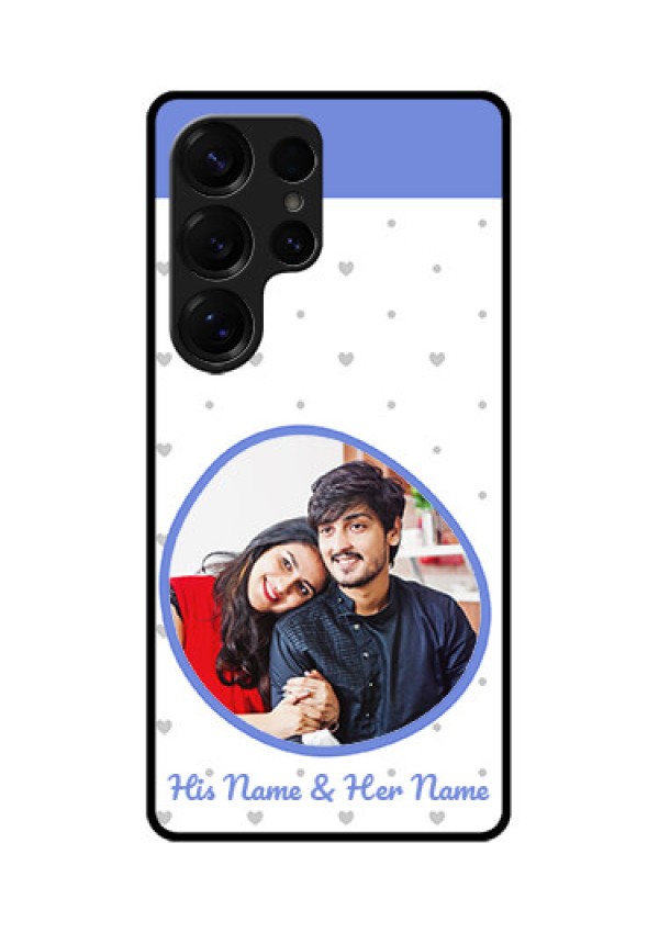 Galaxy S25 Ultra 5G Custom Glass Phone CasePremium Mobile Case Design