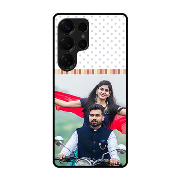 Galaxy S25 Ultra 5G Custom Glass Phone CaseCute Family Design
