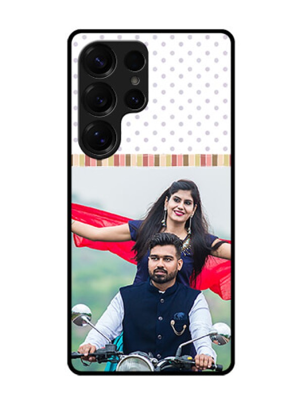 Custom Galaxy S25 Ultra 5G Custom Glass Phone CaseCute Family Design