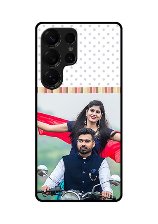 Galaxy S25 Ultra 5G Custom Glass Phone CaseCute Family Design