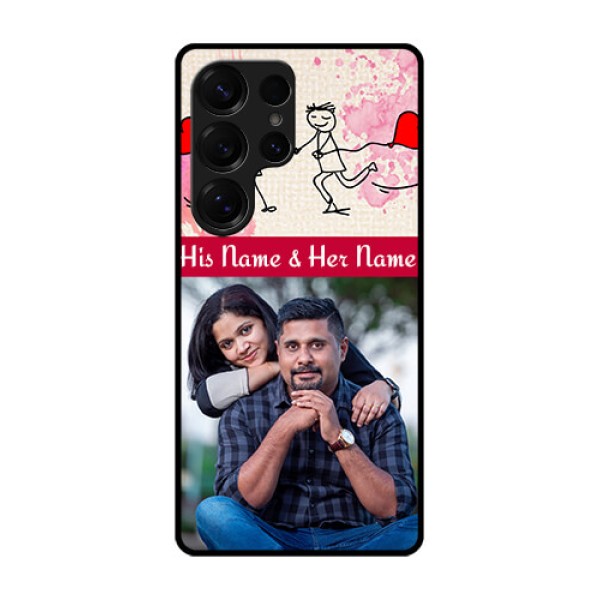 Galaxy S25 Ultra 5G Custom Glass Phone CaseYou And Me Case Design Galaxy S25 Ultra 5G Custom Glass Phone CaseYou And Me Case Design