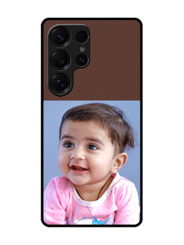 Custom Galaxy S25 Ultra 5G Custom Glass Phone CaseElegant Case Design