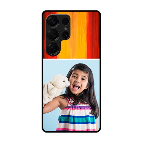 Galaxy S25 Ultra 5G Custom Glass Phone CaseMulti Color Design