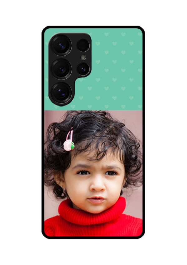 Galaxy S25 Ultra 5G Custom Glass Phone CaseLovers Picture Design