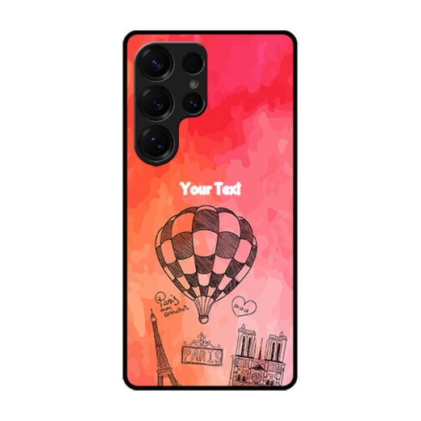 Galaxy S25 Ultra 5G Custom Glass Phone CaseParis Theme Design