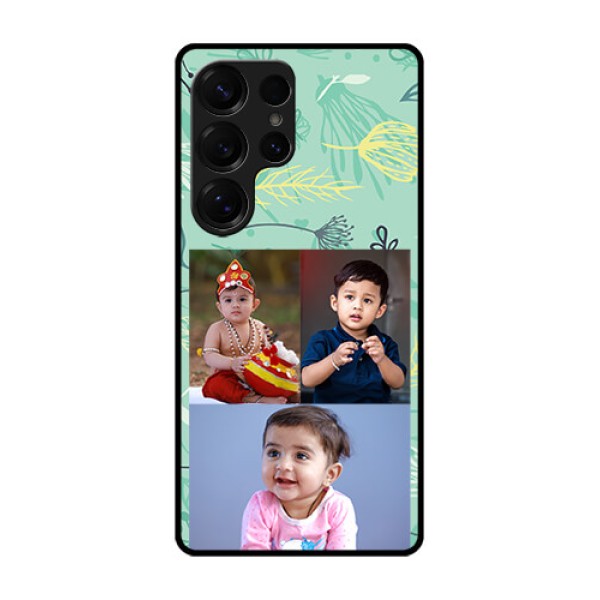 Galaxy S25 Ultra 5G Custom Glass Phone CaseForever Family Design