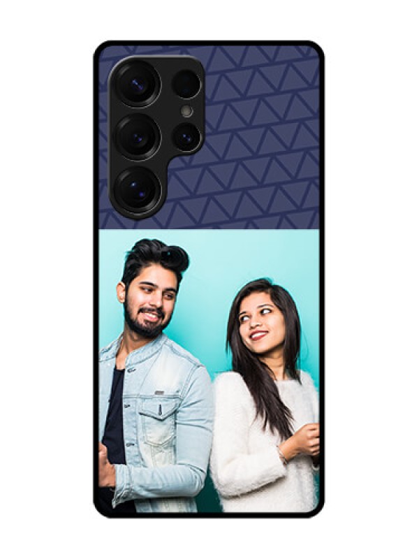 Custom Galaxy S25 Ultra 5G Custom Glass Phone CaseWith Best Friends Design