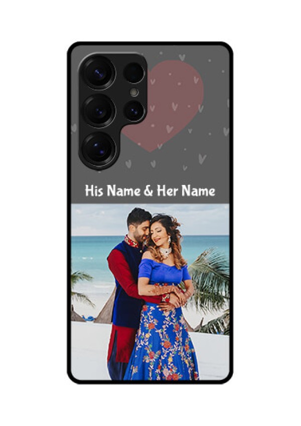 Galaxy S25 Ultra 5G Custom Glass Phone CaseBuy Love Design With Photo Online