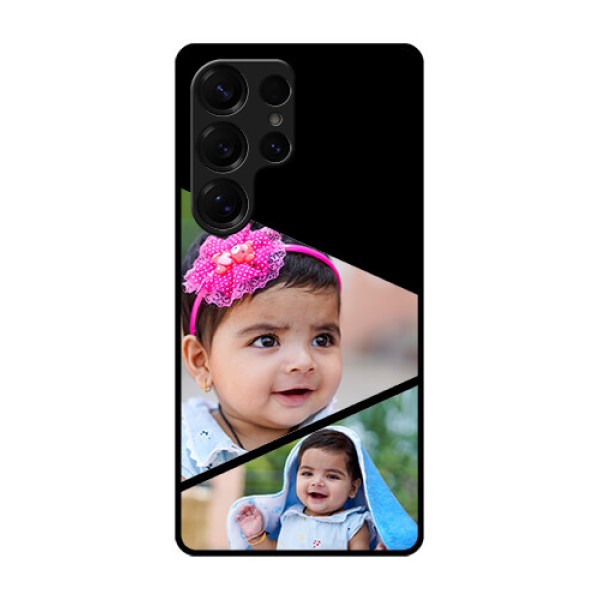 Galaxy S25 Ultra 5G Custom Glass Phone CaseSemi Cut Design