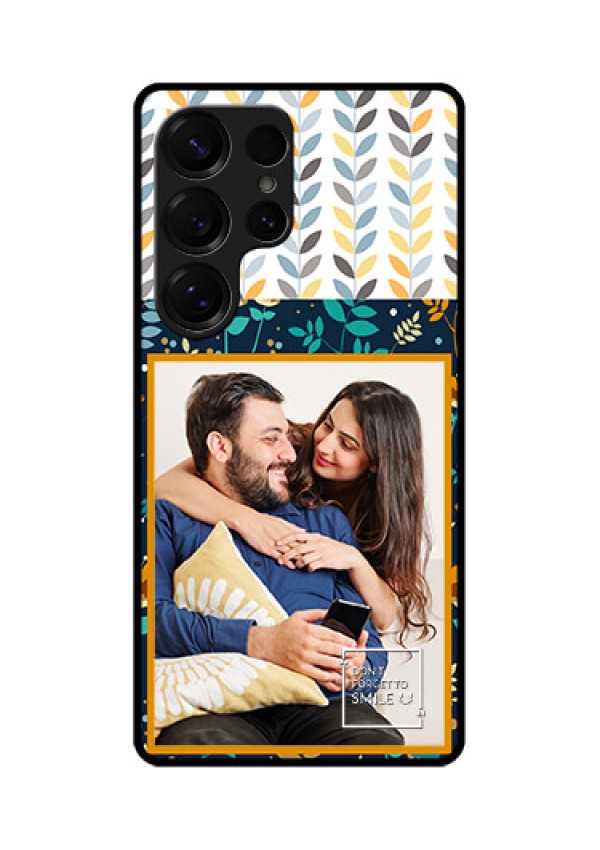 Galaxy S25 Ultra 5G Custom Glass Phone CasePattern Design
