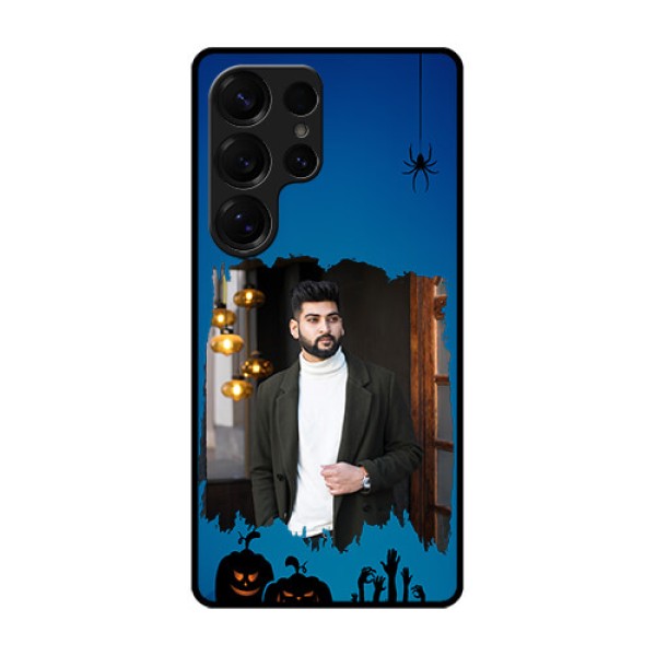 Galaxy S25 Ultra 5G Custom Glass Phone CaseWith Pro Halloween Design