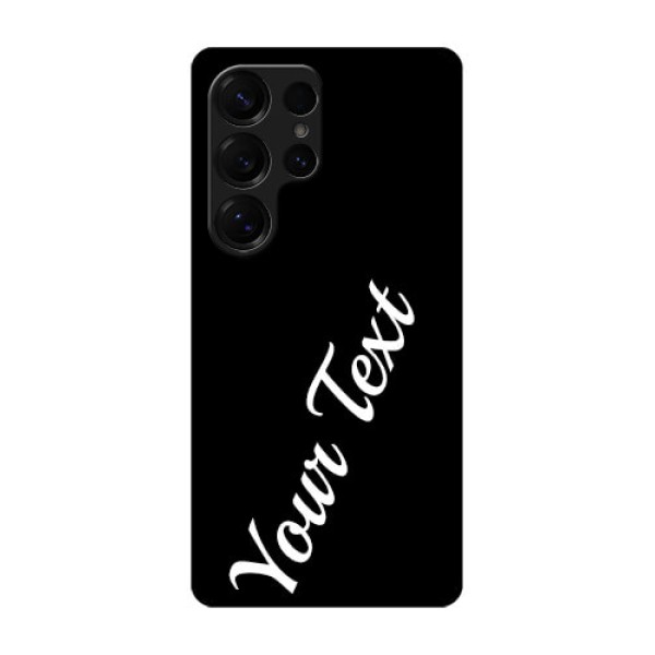 Galaxy S25 Ultra 5G Custom Glass Phone CaseWith Your Name Design
