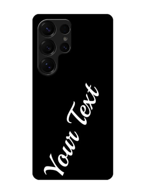 Custom Galaxy S25 Ultra 5G Custom Glass Phone CaseWith Your Name Design