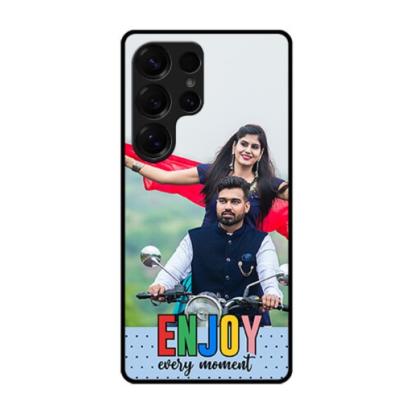 Galaxy S25 Ultra 5G Custom Glass Phone CaseEnjoy Every Moment Design Galaxy S25 Ultra 5G Custom Glass Phone CaseEnjoy Every Moment Design