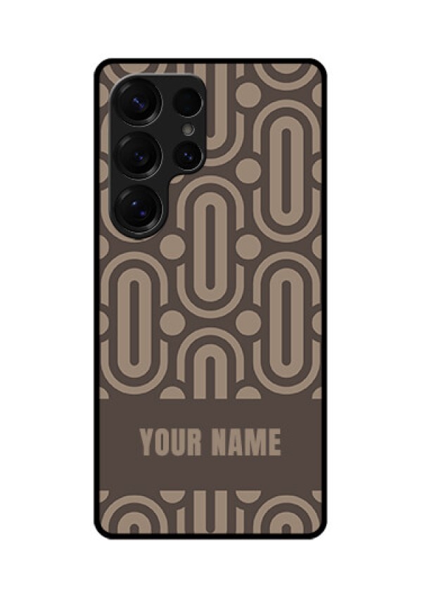 Galaxy S25 Ultra 5G Custom Glass Phone CaseCaptivating Zero Pattern Design