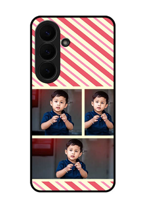 Samsung Galaxy S26 5G Custom Glass Phone Case - Picture Upload Mobile Case Design