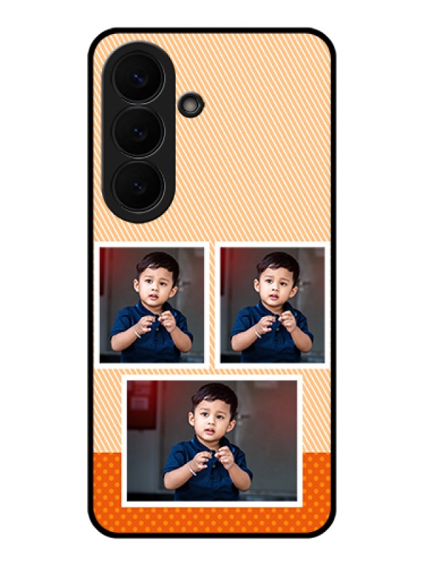 Custom Samsung Galaxy S26 5G Custom Glass Phone Case - Bulk Photos Upload Design