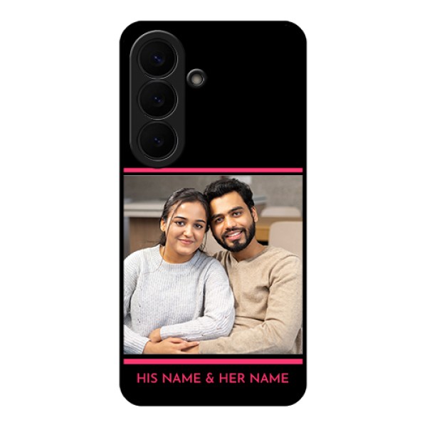 Samsung Galaxy S26 5G Custom Glass Phone Case - With Add Text Design