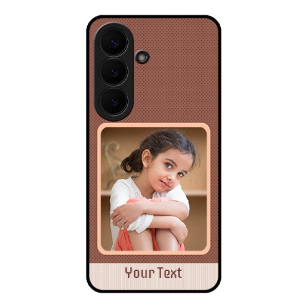 Samsung Galaxy S26 5G Custom Glass Phone Case - Simple Pic Upload Design Samsung Galaxy S26 5G Custom Glass Phone Case - Simple Pic Upload Design