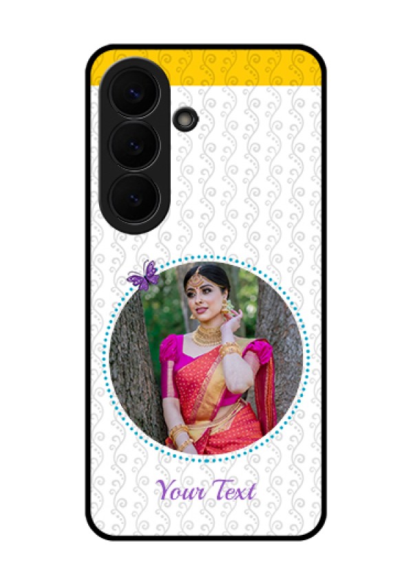 Samsung Galaxy S26 5G Custom Glass Phone Case - Girls Premium Case Design