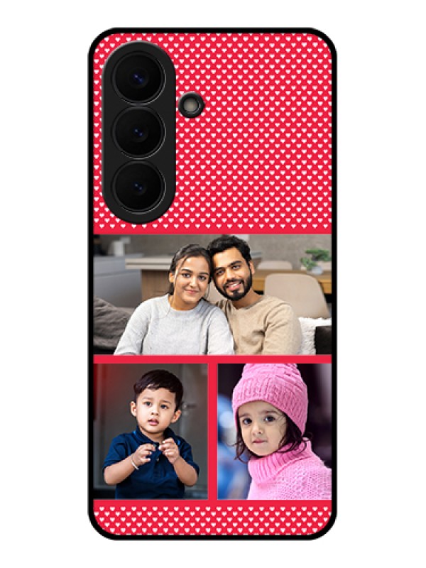 Custom Samsung Galaxy S26 5G Custom Glass Phone Case - Bulk Photo Upload Design