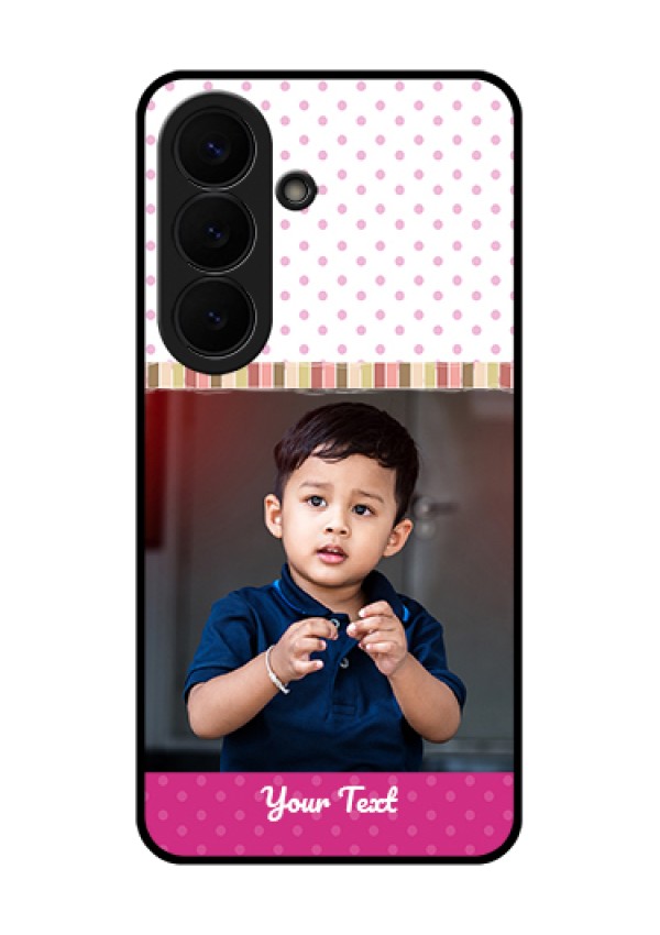 Samsung Galaxy S26 5G Custom Glass Phone Case - Cute Girls Cover Design