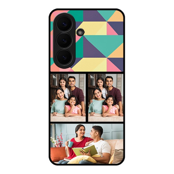 Samsung Galaxy S26 5G Custom Glass Phone Case - Bulk Pic Upload Design Samsung Galaxy S26 5G Custom Glass Phone Case - Bulk Pic Upload Design