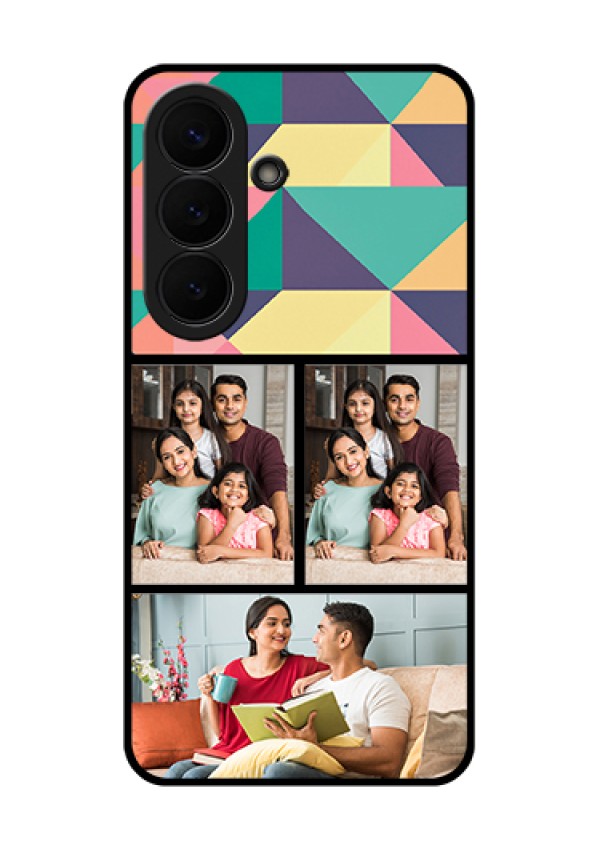 Samsung Galaxy S26 5G Custom Glass Phone Case - Bulk Pic Upload Design