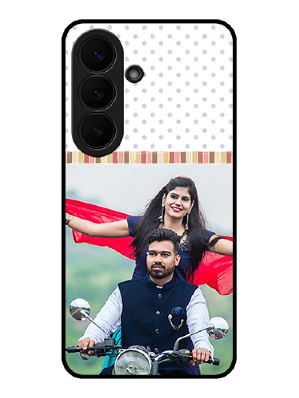 Custom Samsung Galaxy S26 5G Custom Glass Phone Case - Cute Family Design