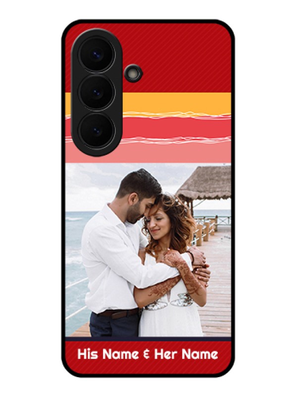 Custom Samsung Galaxy S26 5G Custom Glass Phone Case - Colorful Case Design