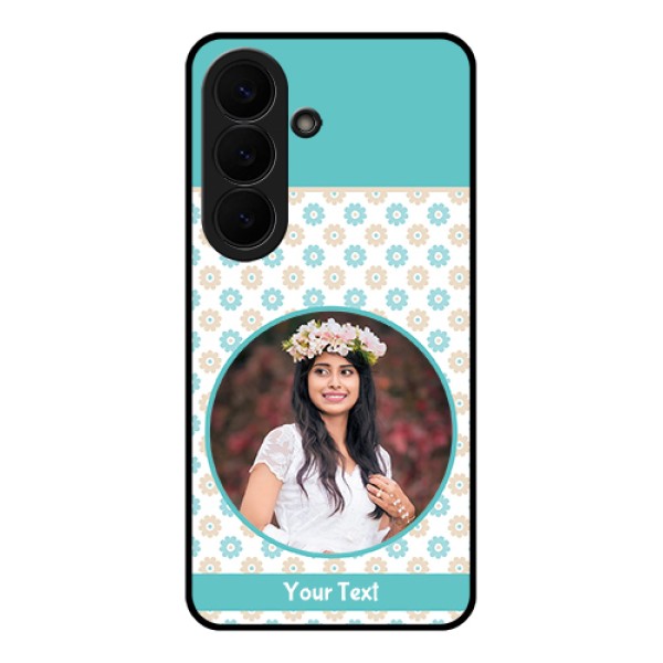 Samsung Galaxy S26 5G Custom Glass Phone Case - Beautiful Flowers Design Samsung Galaxy S26 5G Custom Glass Phone Case - Beautiful Flowers Design