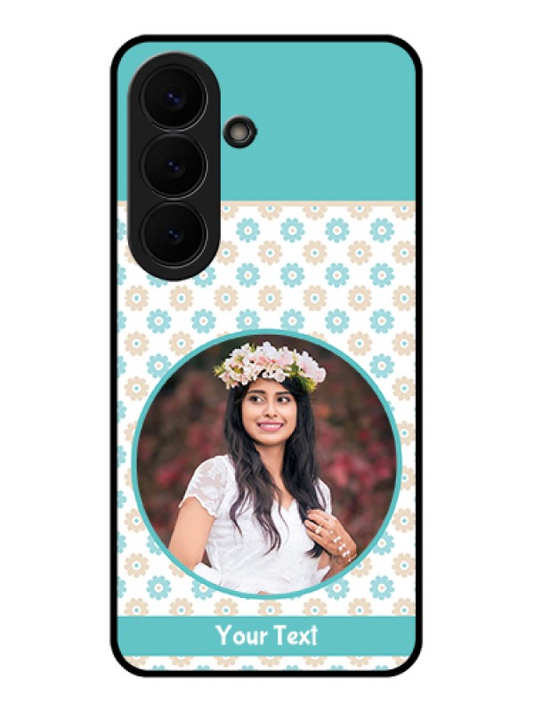 Custom Samsung Galaxy S26 5G Custom Glass Phone Case - Beautiful Flowers Design