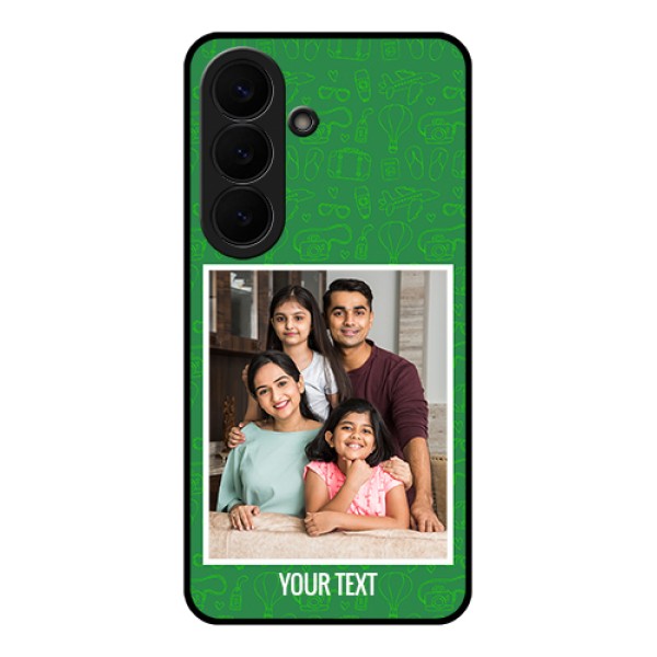 Samsung Galaxy S26 5G Custom Glass Phone Case - Picture Upload Design
