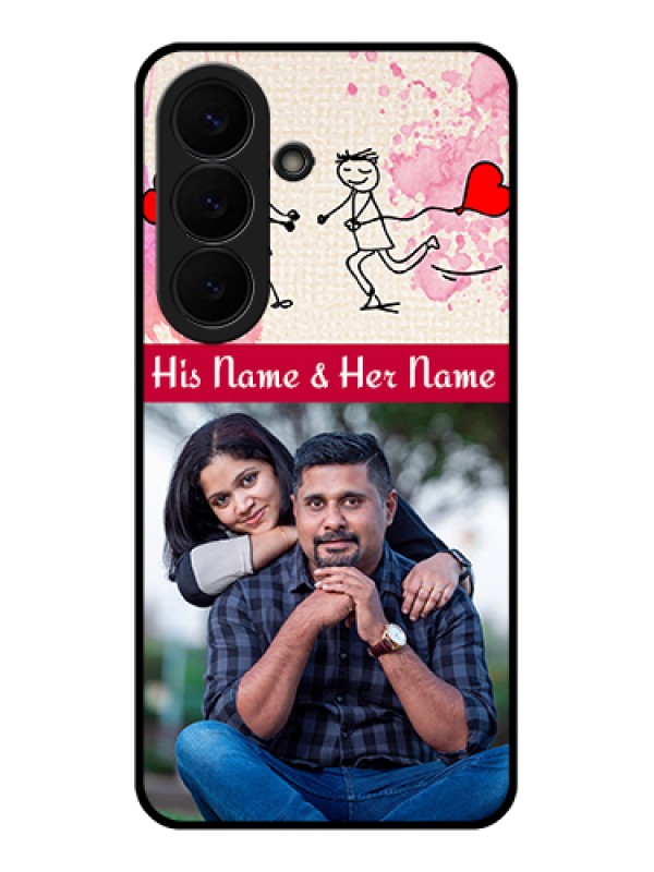 Custom Samsung Galaxy S26 5G Custom Glass Phone Case - You And Me Case Design