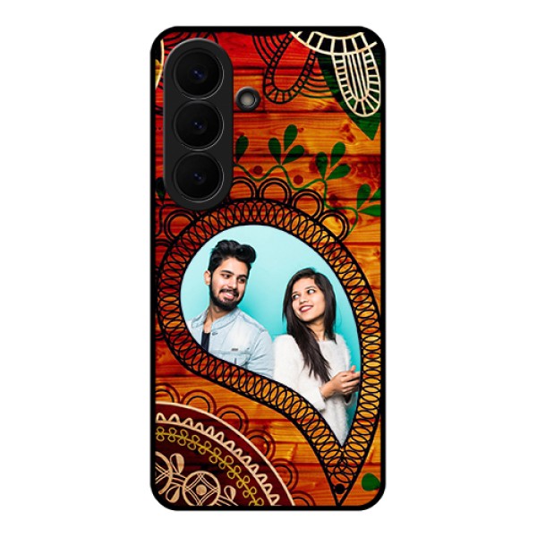 Samsung Galaxy S26 5G Custom Glass Phone Case - Abstract Colorful Design