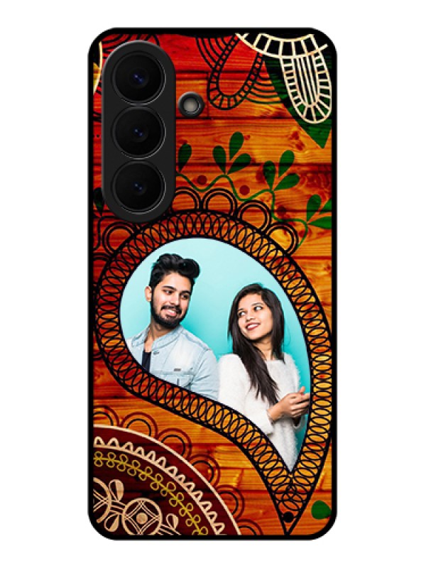 Custom Samsung Galaxy S26 5G Custom Glass Phone Case - Abstract Colorful Design