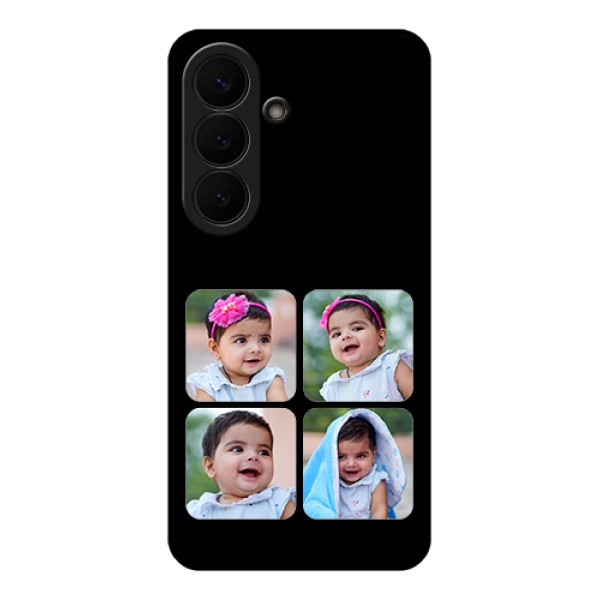 Samsung Galaxy S26 5G Custom Glass Phone Case - Multiple Pictures Design Samsung Galaxy S26 5G Custom Glass Phone Case - Multiple Pictures Design