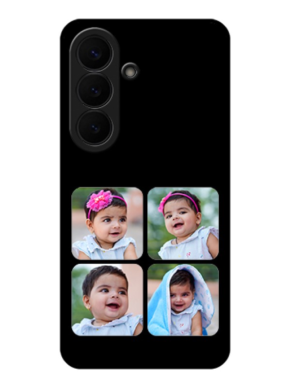 Custom Samsung Galaxy S26 5G Custom Glass Phone Case - Multiple Pictures Design