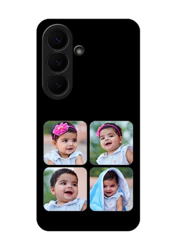 Samsung Galaxy S26 5G Custom Glass Phone Case - Multiple Pictures Design