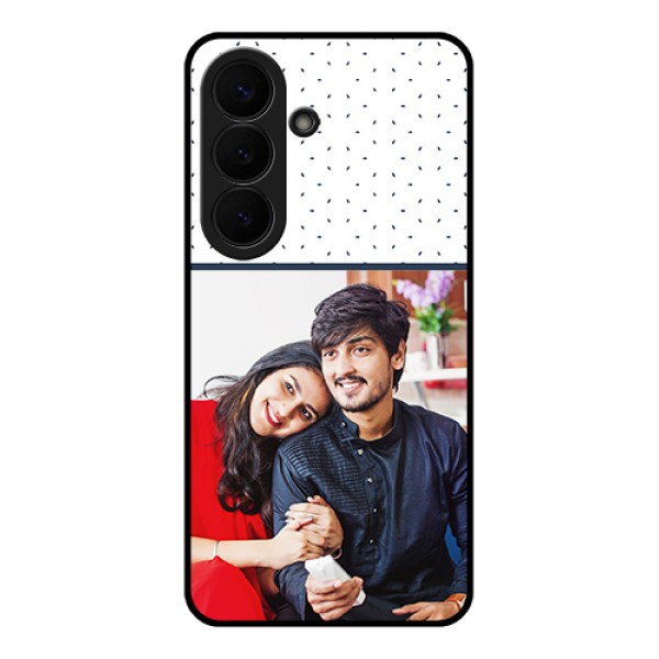 Samsung Galaxy S26 5G Custom Glass Phone Case - Premium Dot Design