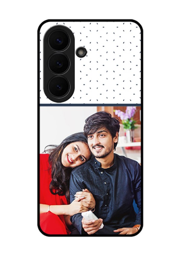 Samsung Galaxy S26 5G Custom Glass Phone Case - Premium Dot Design